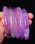 Natural Lavender Crystal Bracelets