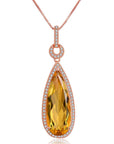 Stunning Pear Shape Citrine Jewelry