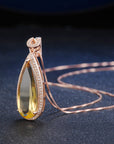 Stunning Pear Shape Citrine Jewelry