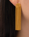 18k Gold GLAM Tassel Style Earrings