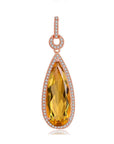 Stunning Pear Shape Citrine Jewelry