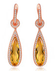 Stunning Pear Shape Citrine Jewelry