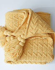 Nordic Cozy Chenille Knitted Blanket